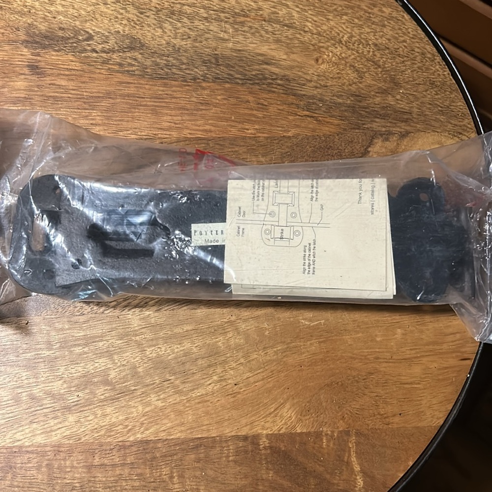 Pottery Barn Heavy Iron Latch Large BNIB - Picture 2 of 6
